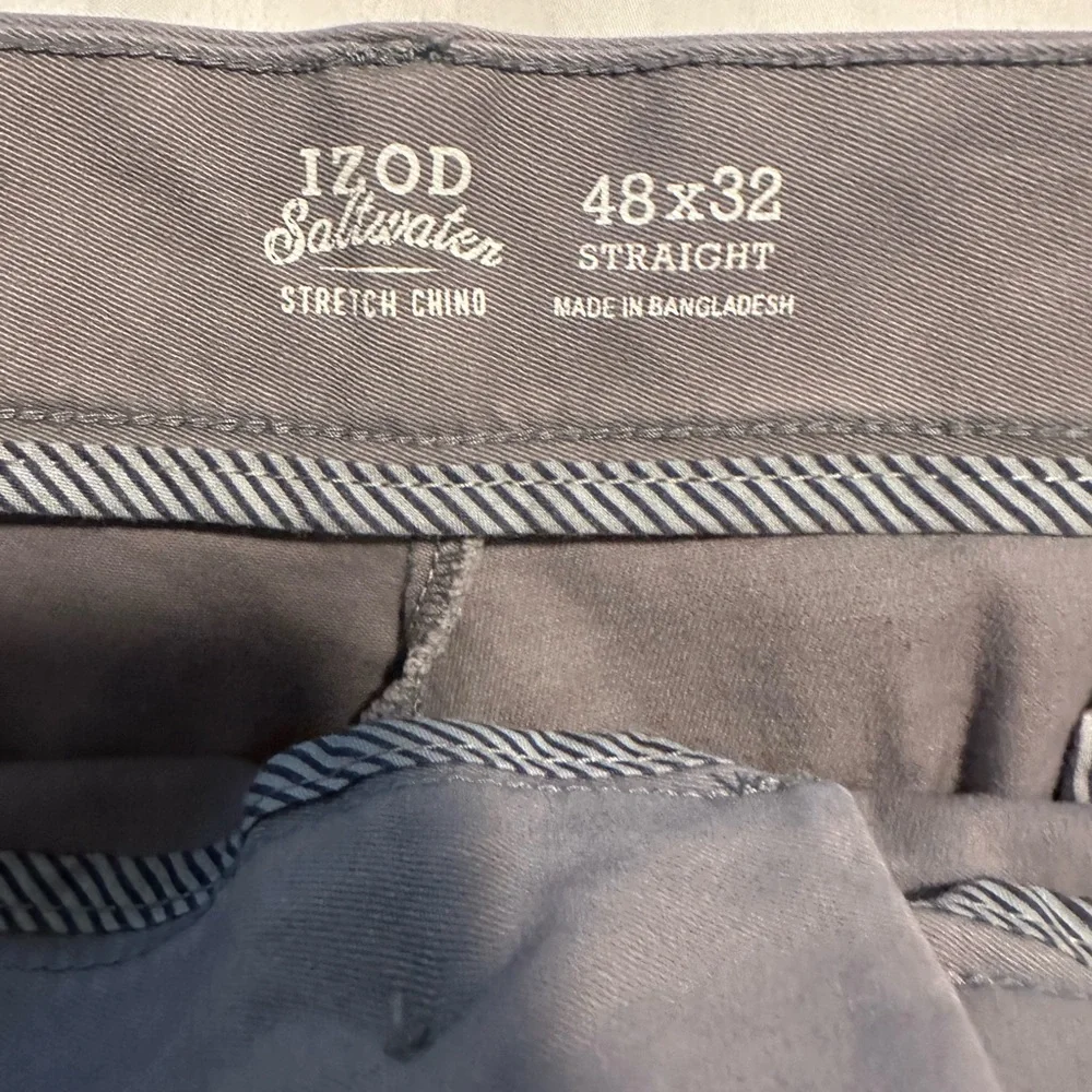 Izod Saltwater Khaki Pants - Picture 4 of 4